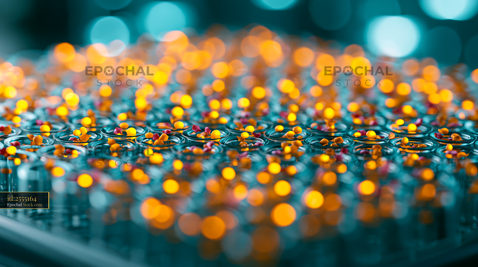 Fragment based lead discovery screening in a high tech laboratory - stock photo