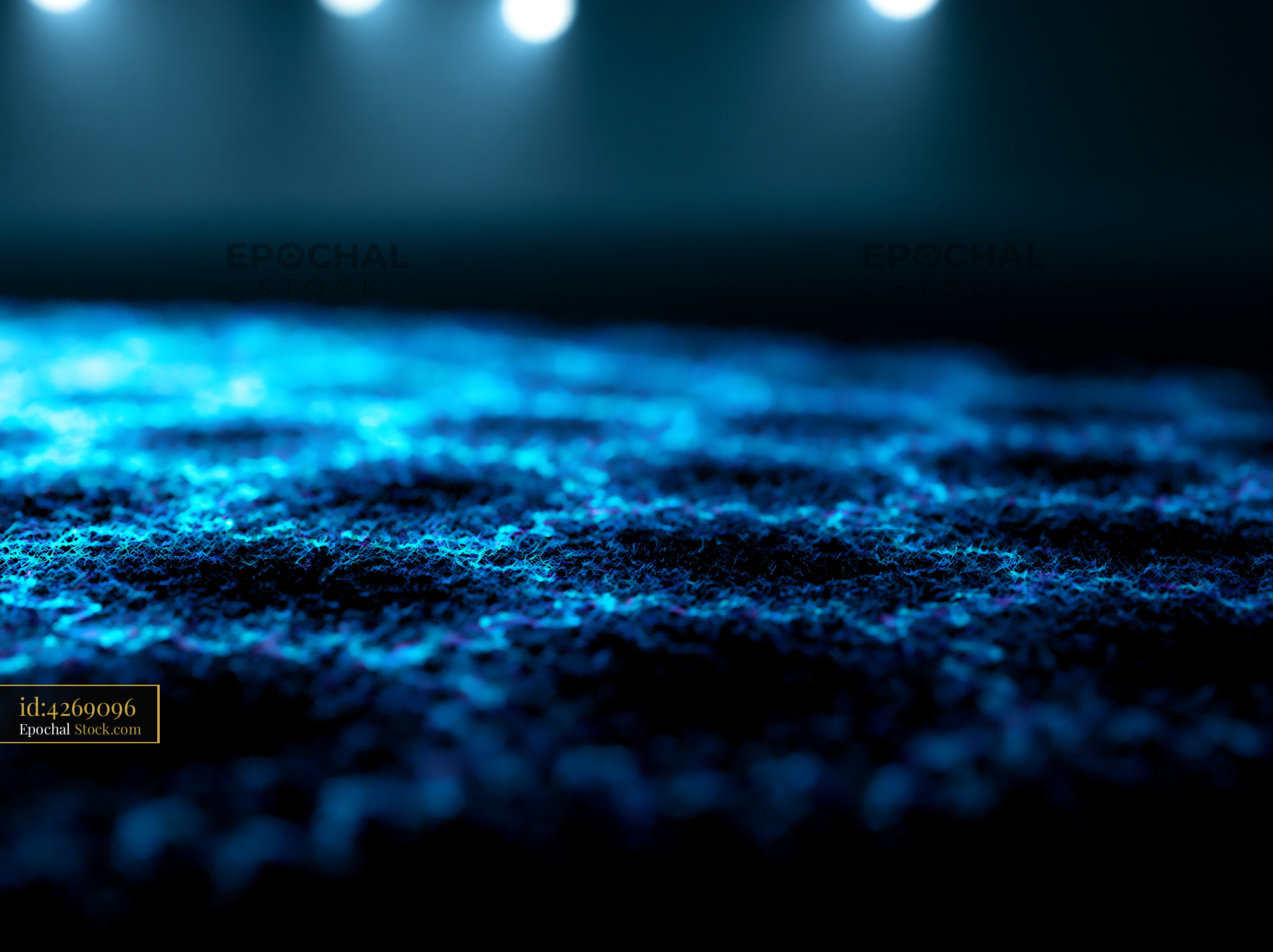 Tip enhanced raman mapping dna strands in microscopic visualization - stock photo