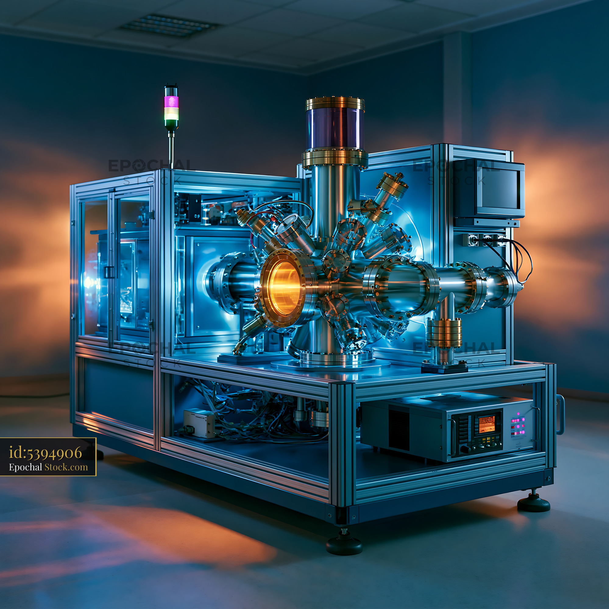 Advanced spectrometer for near edge x-ray absorption fine structure dn - stock photo